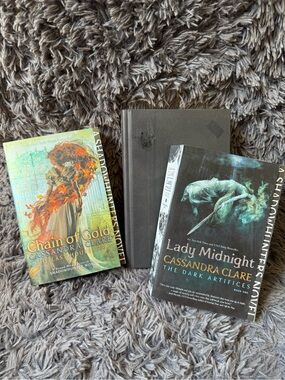 Three Shadowhunter books by Cassandra Clare